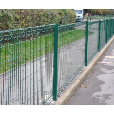 Green Wire Mesh Fencing 500x500